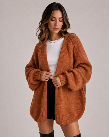 Oversized Knit Cardigan